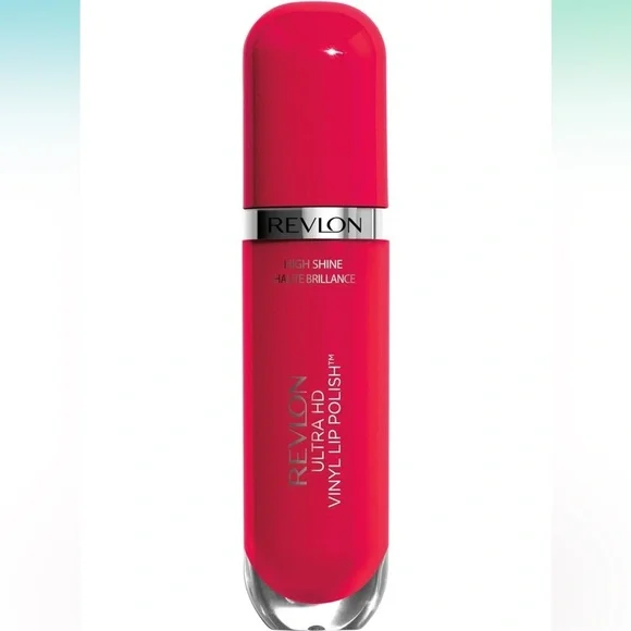 Revlon‎ Ultra HD Vinyl Lip Polish - 910 Cherry on Top, High Shine Red