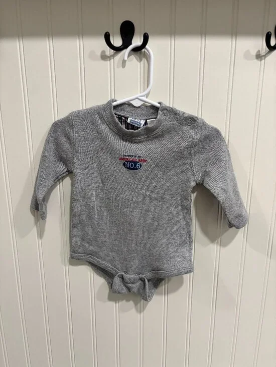Vintage 100% Cotton Cherokee Baby Bodysuit.