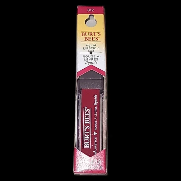 Burt's Bees Liquid Lipstick 812 Rushing Rose‎ New Sealed Natural 100%