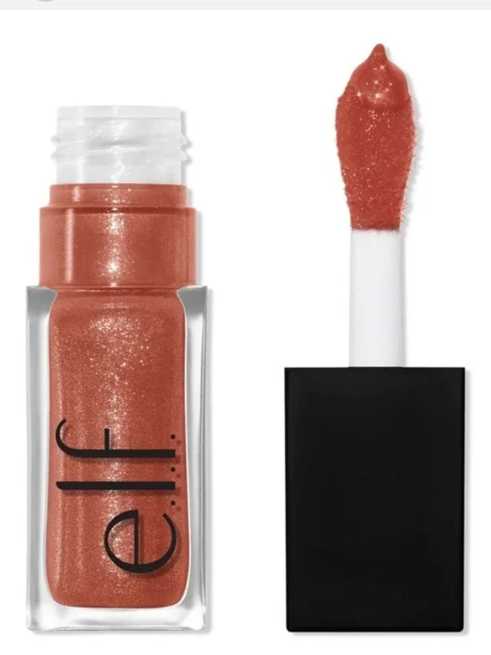 Elf NEW Sheer Gloss Lip Gloss in Super Taupe Neutral In A Shimmery Color