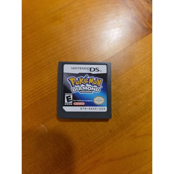 AUTHENTIC Pokemon Diamond Version Game 4 Nintendo DS 3DS XL System Console TESTD