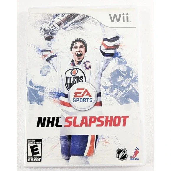 NHL Slapshot Nintendo Wii Game EA Sports Wayne Gretzky Complete CIB RVL-SHYE-USA