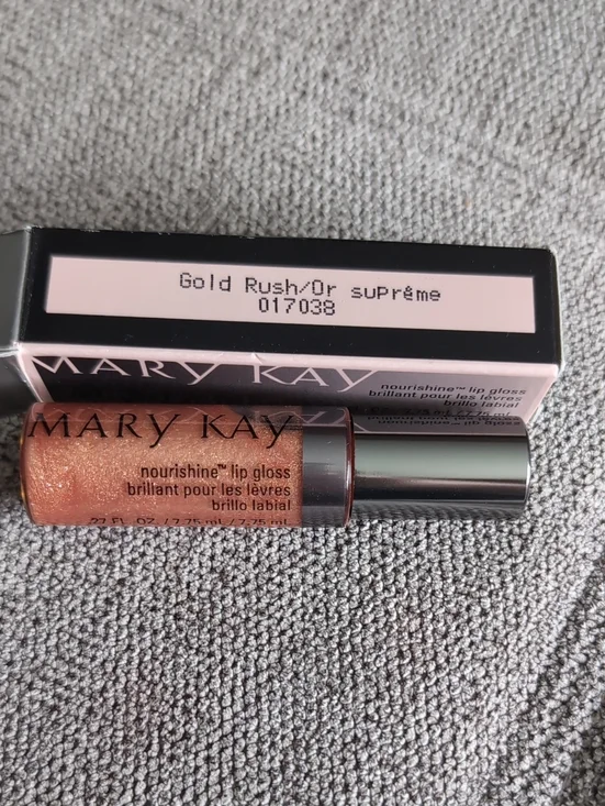 Mary Kay Nourishine Lip Gloss — Gold Rush Shimmer