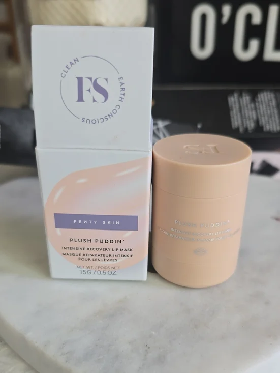 Fenty Skin Plush Puddin' Lip Mask - Soft Peach Nude
