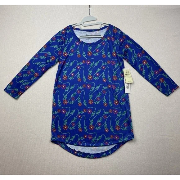 NEW Leveret Long‎ Sleeved Girls Gown-Vine 5Y Flame Resistant Nightgown Graphic