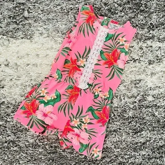 EUC | Baby Girl’s Floral Romper