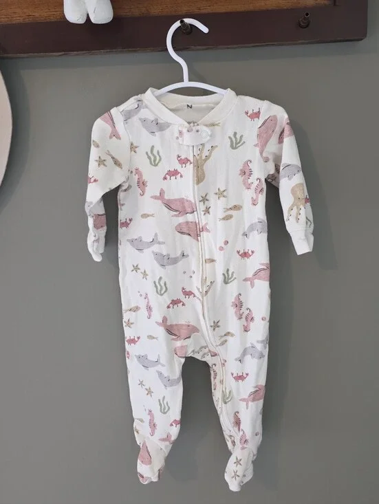 Carter's Ocean One Piece 9m Baby Girl