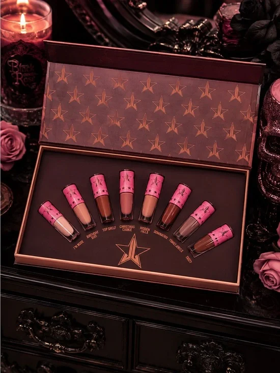 Jeffree Star Mini Nudes Bundle Volume 2 8pc Velour Liquid Lipsticks NWT
