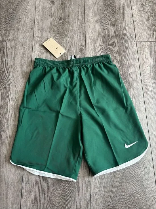 Nike kids Green Performance Athletic Shorts