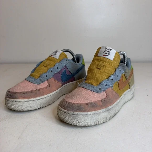 Nike Air Force 1 LV8 Next Nature Sun Club Multicolor DM0984-700 Youth Size 5.5Y