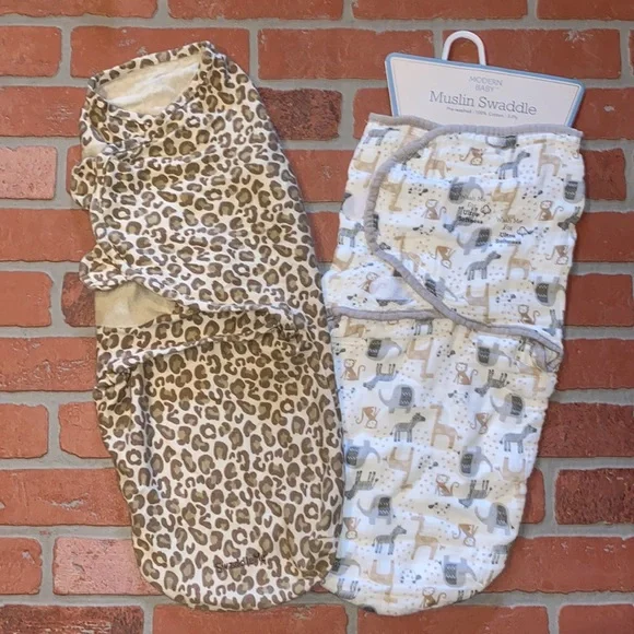 NWT swaddleme & modern baby size large swaddle sleep sack bundle!!