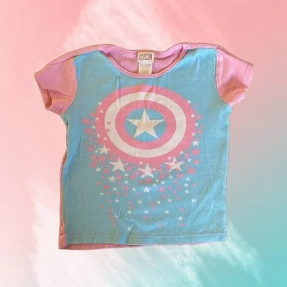 Marvel Graphic Design Cotton Pajama Top
