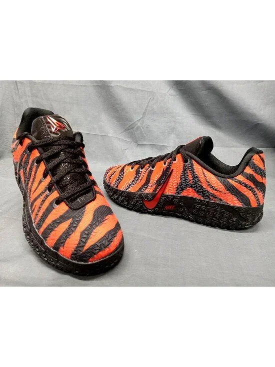 Nike Ja 3 Animal Pack Tiger (GS) Safety Orange Black Boys Size 4.5 NEW NO BOX!