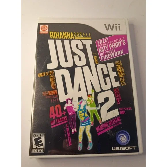 Just Dance 2 Nintendo Wii Complete In Box