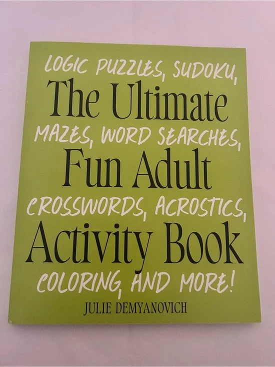 The Ultimate Fun Adult Activity Book