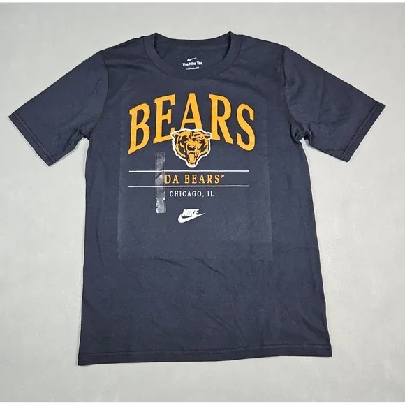 Nike Youth Chicago‎ Bears Da Bears NFL Graphic T Shirt Size Large (14 / 16) NWOT