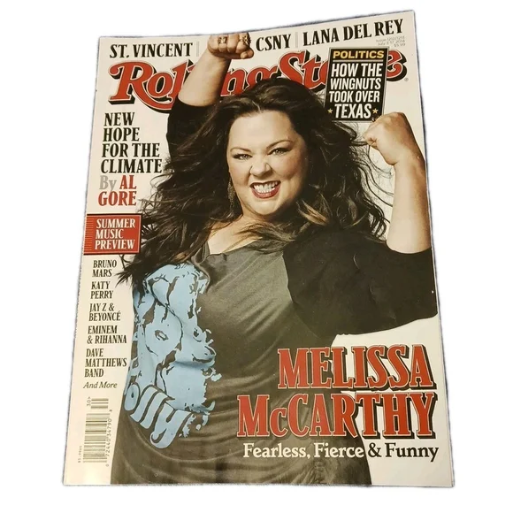 Rolling Stone Magazine July 3 2014 Melissa McCarthy, Bruno Mars & Katy Perry