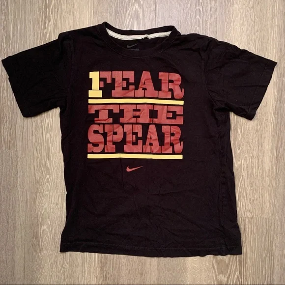 Florida‎ State Seminoles FSU Fear The Spear Nike Tee Youth Boy’s Medium (12/14)