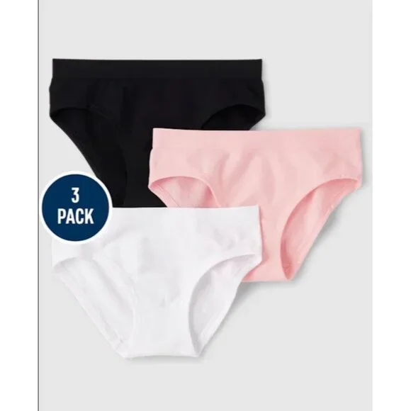 The Children’s Place ‎ Girls Tie Dye Seamless Hipster Underwear 3-Pack - Size M