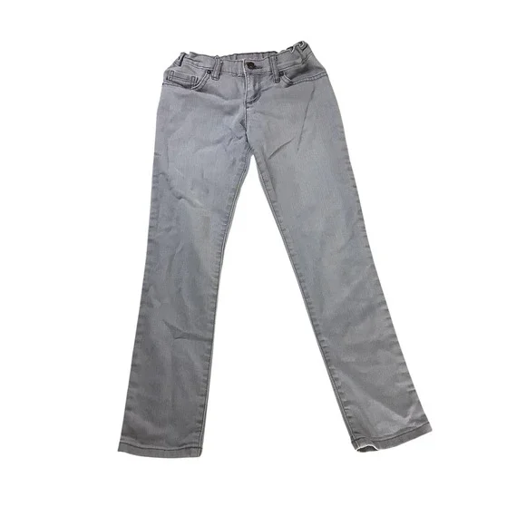 The Children's Place Skinny‎ Jeans Girls Size 8 Gray Super Skinny Denim School