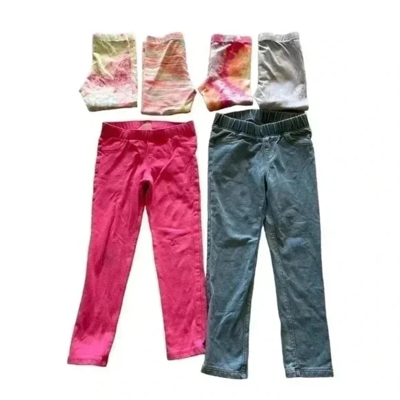Cat and Jack/ Children’s Place/ Carter’s  Cotton Long/ Capri Bottoms SZ 4/XS