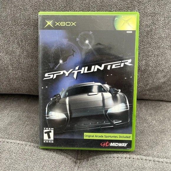 SpyHunter (Microsoft Xbox, 2002) - TESTED COMPLETE WITH MANUAL