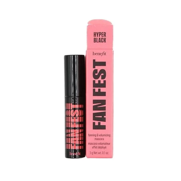 Benefit - Fan Fest Mascara - Hyper Black - 0.1 oz / 3‎ g Travel Size