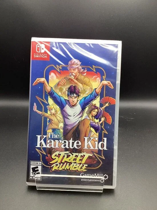 The Karate Kid: Street Rumble Nintendo Switch New Factory Sealed US Edition Game
