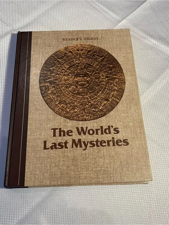 Reader's Digest The World's Last Mysteries Hardcover Book - Brown