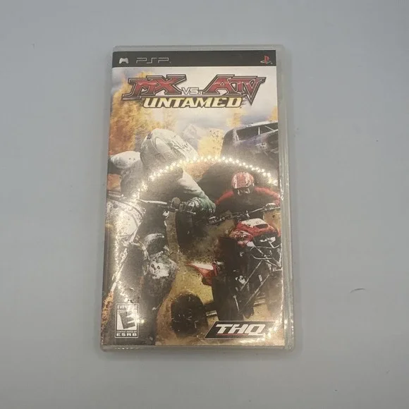 MX vs ATV Untamed Sony PSP Video Game Racing THQ NTSC-U/C 0752919480380