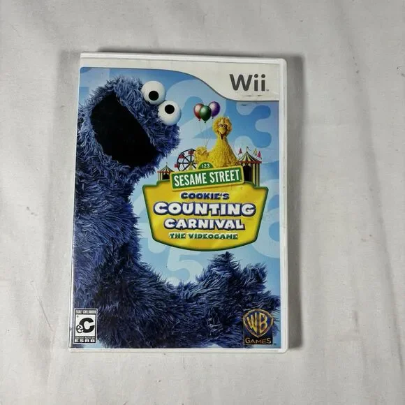 Sesame Street Cookie’s Counting Carnival Wii with Disc