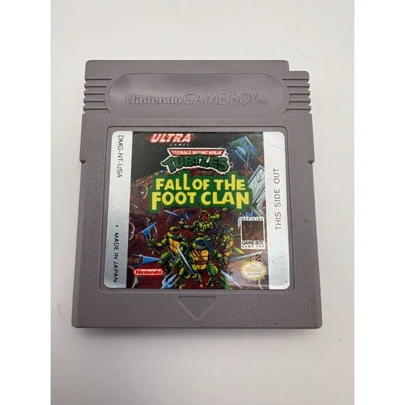 Teenage Mutant Ninja Turtles: Fall of the Foot Clan (Nintendo Game Boy) Tested