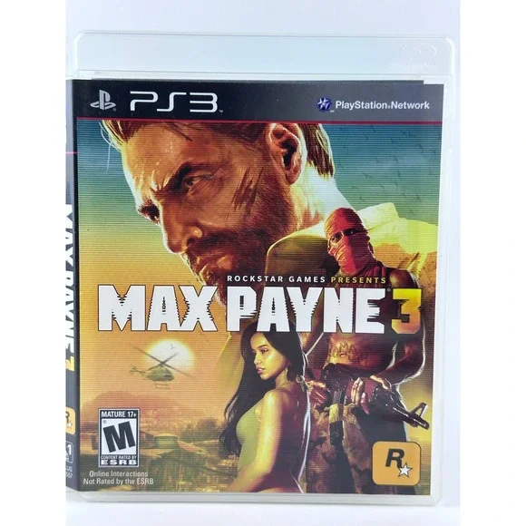 Max Payne 3 PS3 Playstation 3 Rockstar Games Action‎ Shooter Game Complete