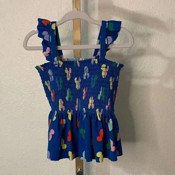 Disney x Hanna Andersson- Mickey Mouse Tankini top- 2T