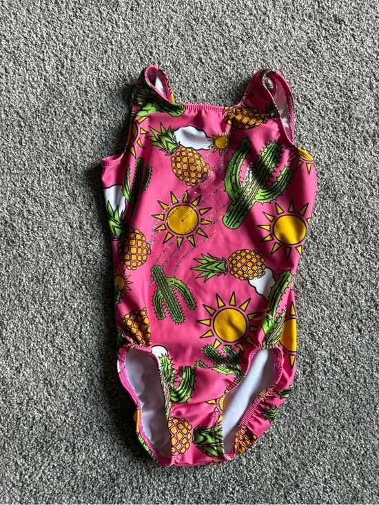 Kids Pink Pineapple & Cactus dance Leo