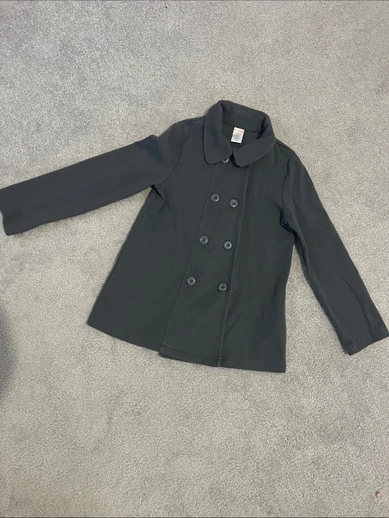 Gymboree Black Double-Breasted Peacoat for Kids