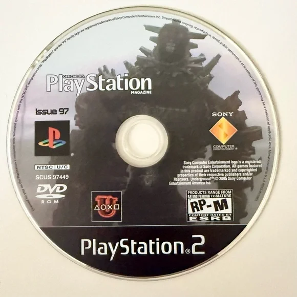 Official U.S. PlayStation 2 PS2 Magazine Demo Disc #97