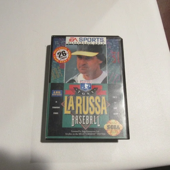 Tony La Russa Baseball‎ (Sega Genesis, 1993)