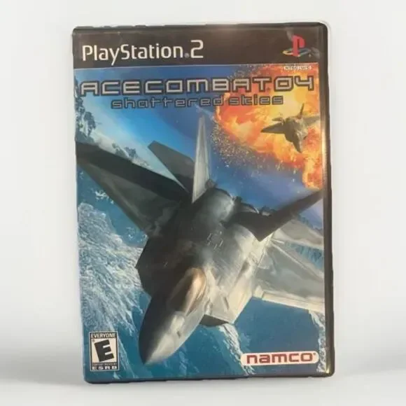 Ace Combat 04: Shattered Skies (PlayStation 2, PS2) By Namco Rated E, Everyone