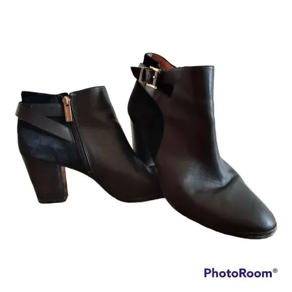 Louise et Cie Vasca Leather Booties Boots
