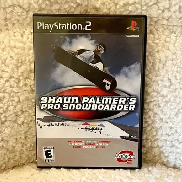 PS2 Shaun Palmer's Pro Snowboarder Playstation 2 Video Game