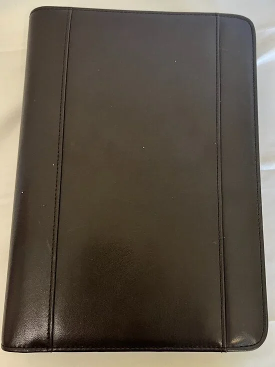 Franklin Covey 365 Binder Dark Brown Planner Organizer Classic 7-Ring Zip Around