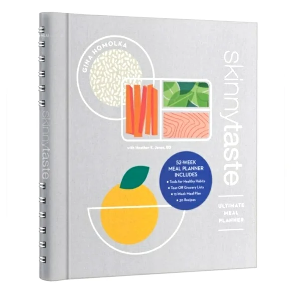 The Skinnytaste Ultimate Meal Planner Book by Gina Homolka and Heather K. Jones