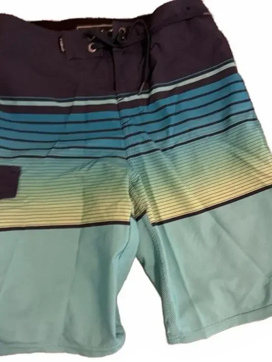 Oneil Boys Blue Gradient Board Shorts Swimwear Size 25/10 (Large)