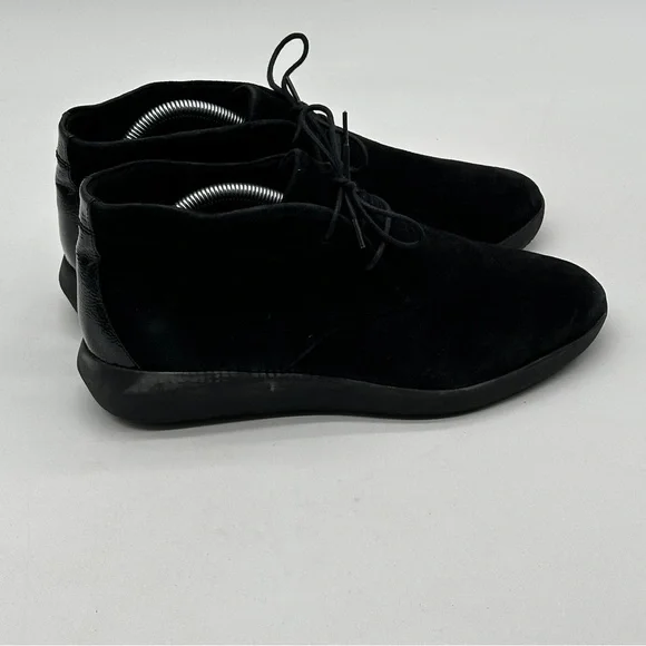 Womens 10.5 M Clarks‎ Unstructured Women's Ankle Boots Black Suede