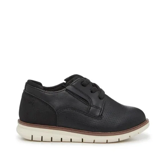 Mix No. 6 Lil Henry Oxford Toddlers US 5 Black Round Toe Dress Shoes GAL910