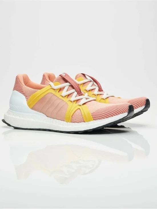 Adidas by Stella McCartney Ultraboost X Pink Yellow Running Shoes US  9 CG3694