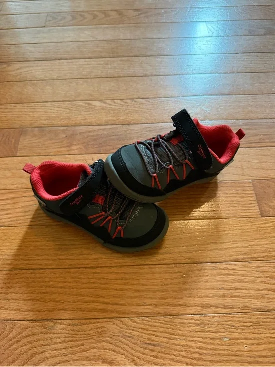 OshKosh Kids Red and Black Boys Athletic Shoes