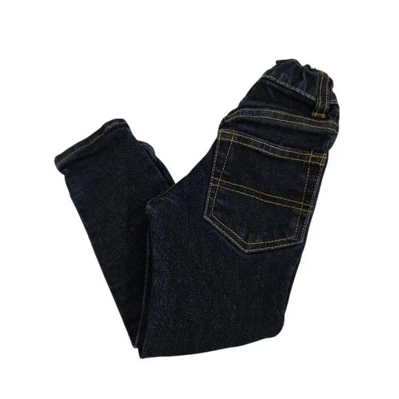 Osh Kosh B'gosh Skinny Jeans Toddlers Blue 2T Denim Dark Wash Elastic‎ Waist