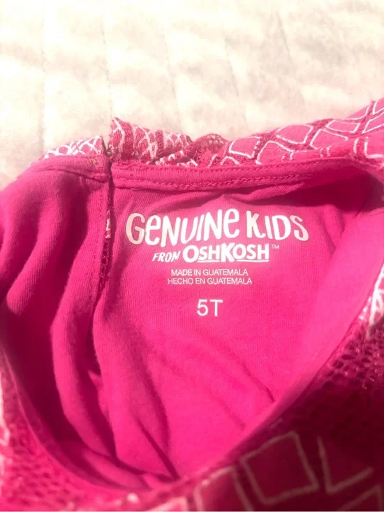 OshKosh B'gosh Hot Pink Pineapple Ruffle Dress